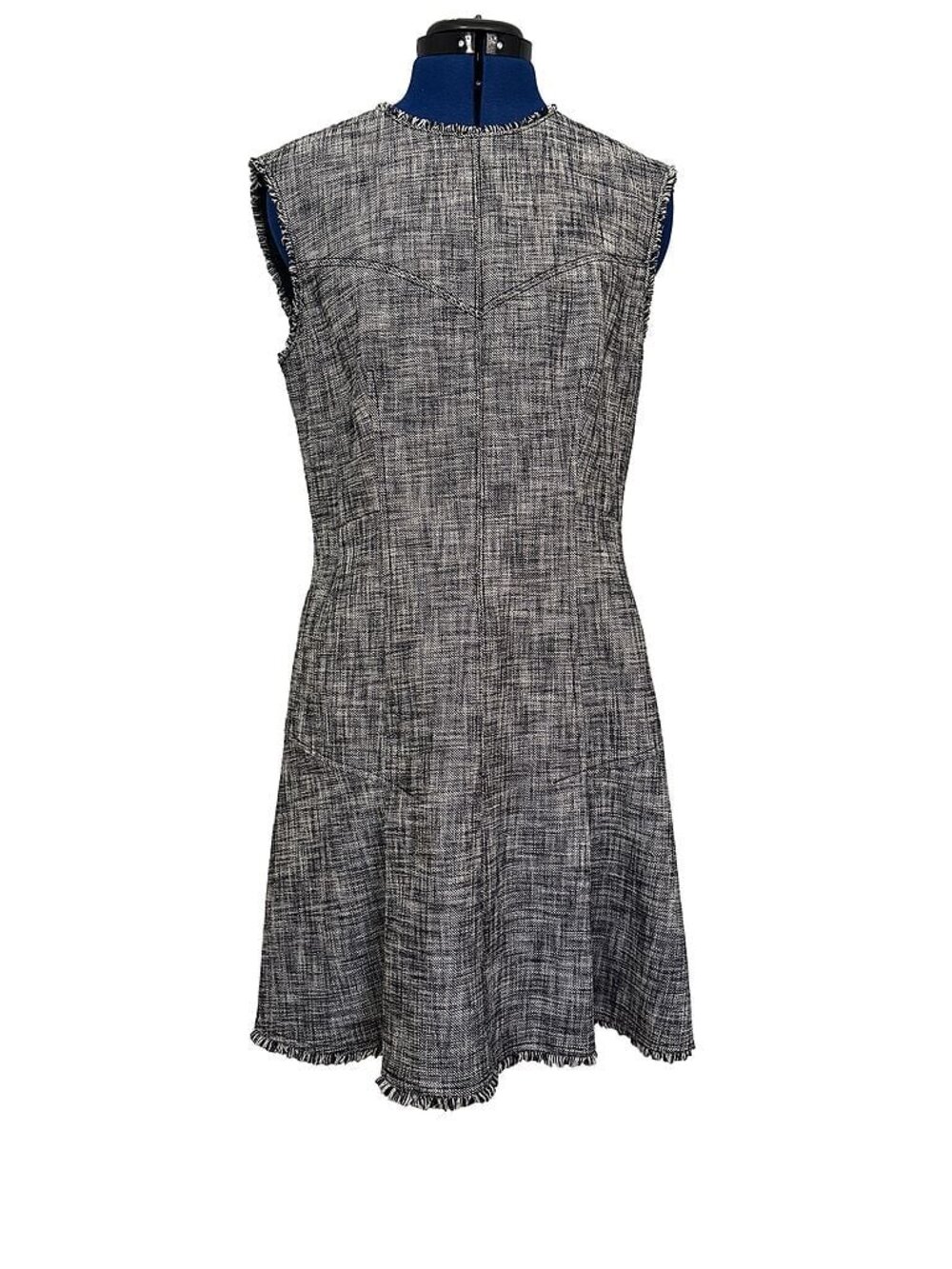 Rebecca Taylor Grey Tweed Dress